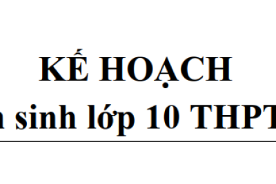Kế hoạch tổ chức Kỳ thi tuyển sinh lớp 10 THPT năm học 2026-2027